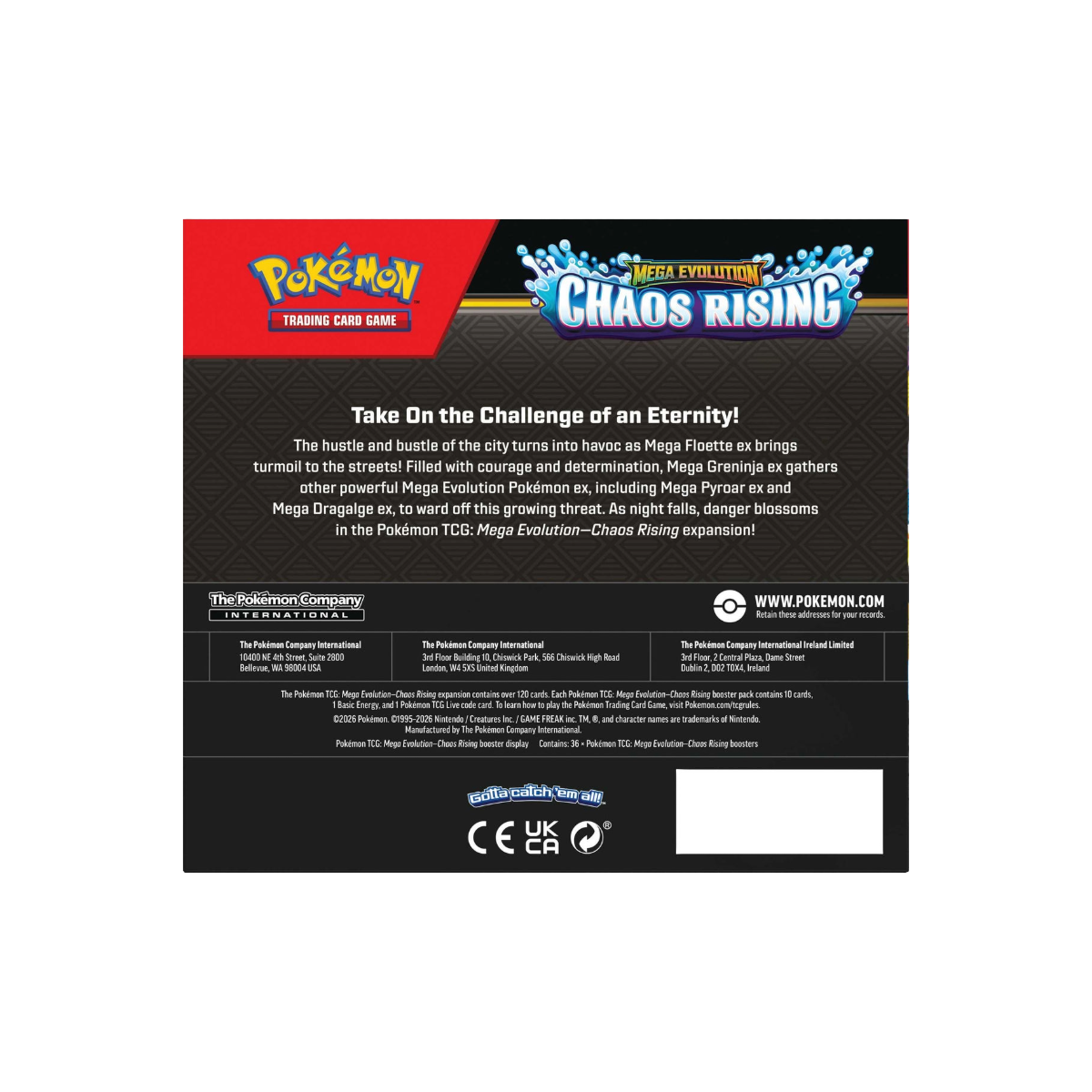 Pokémon Chaos Rising Booster Box